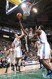 Los Angeles Clippers v Utah Jazz: Al Jefferson Photographic Poster Print by Melissa Majchrzak, 28x42
