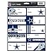 NFL Dallas Cowboys Gift Tag Sheet