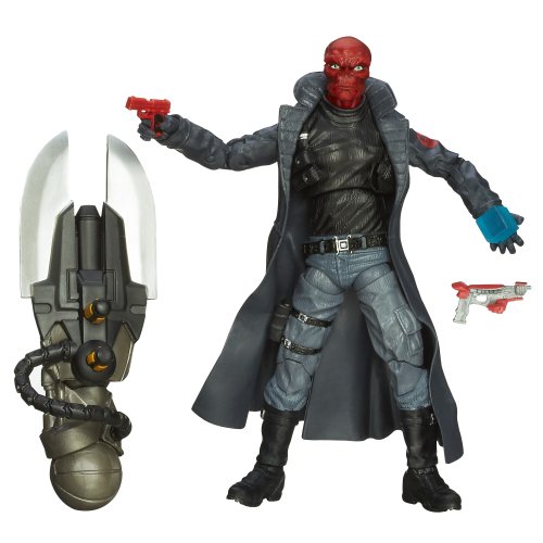 Captain america marvel legends agents of hydra figure red skull, …