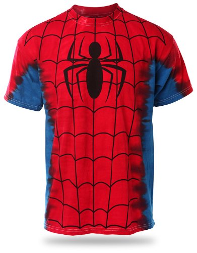  Spider-Man Tie-Dye T-shirt