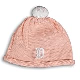 Detroit Tigers Infant Pink T-Ball Knit Cap