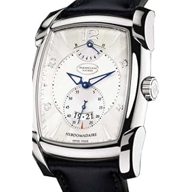 Click here to buy Parmigiani Kalpa XL Hebdomaire Mens Dark Blue Strap Silver Dial Stainless Steel 8 Day Power Reserve... by Parmigiani.