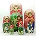 Frog Princess Russian Matryoshka Hand Painted FAIRY TALE Nesting Doll set / 7
