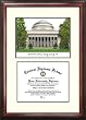 Massachusetts Institute of Technology Scholar Scholar Mahogany Framed Lithograph w/Diploma Opening