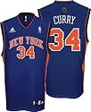 Eddy Curry Youth Jersey: adidas Blue Replica #34 New York Knicks Jersey