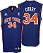 Eddy Curry Youth Jersey: adidas Blue Replica #34 New York Knicks Jersey