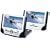 Mustek VIEWFUN PD77 Dual Screen Portable DVD Player with Car Harness