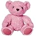 Bears For Humanity Baby Organic Pink Teddy Bear Plush Stuffed Animal. 7 Inches. One Is Donated To A Child In Need For Each One Purchased