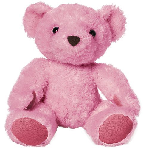 Bears For Humanity Baby Organic Pink Teddy Bear Plush Stuffed Animal. 7 Inches. One Is Donated To A Child In Need For Each One Purchased
