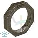 NUSET 1 1/2 Malleable Black Iron Locknut or Backnut (B310-40)