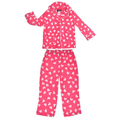 Angelina Girl's Cozy Fleece Pajama Set