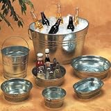 American Metalcraft Natural 20 x 15 x 11" Galvanized Tub 568570
