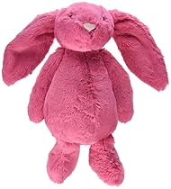 Jellycat Bashful Strawberry Bunny, Medium - 12 inches
