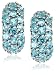 Sterling Silver Blue Topaz Earrings