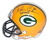 Autographed Ahman Green Green Bay Packers Mini Helmet Inscribed Batman