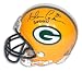Autographed Ahman Green Green Bay Packers Mini Helmet Inscribed Batman