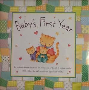 Amazon.com: Baby's First Year calendar by American Greetings: Baby