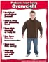 Overweight 17" x 22" Laminated Poster