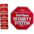 GE 45400 SmartHome Security Yardstake with Window Stickers