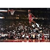 Michael Jordan Famous Foul Line Dunk 24x36 Poster