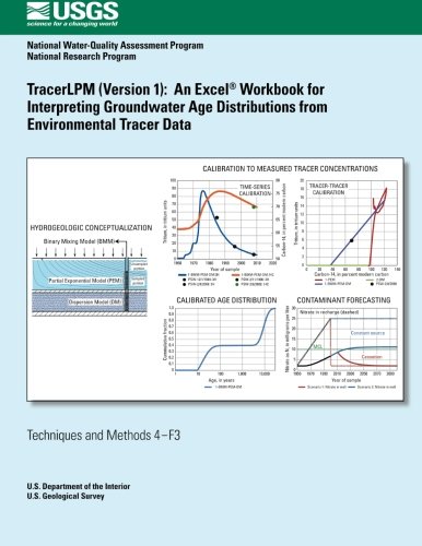 TracerLPM (Version 1): An Excel Workbook for Interpreting Groundwater Age Distributions from Environmental Tracer Data