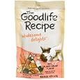 The Goodlife Recipe Wholesome Delights Salmon & Shrimp Flavor Treats for Cats, 3-Ounce Pouches (Pack of 12)