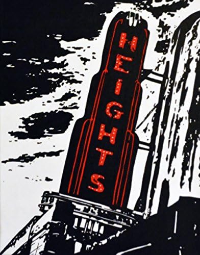 Heights Theater, Houston Texas ~ Limited Edition Art Print