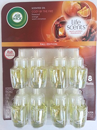 Air Wick Scented Oil Refills Life Scents Collection - Cozy By Fire