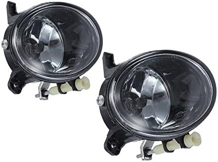 Shinehome Front Bumper Driver Side Fog Light for 09-11 AUDI A4 B8 SEDAN A6 S6 C6 12V 55W(2PCS Left)