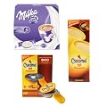 Senseo Kakao Genuss Set: Milka Pads, Chocomel Hot Kapseln + Halter f�r Senseo normal: HD7800, HD7810, HD7811, HD7812, HD7840