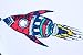 Boys Pajamas Christmas Children Rocket Clothes Kids Pjs Pants Set Size 2Y-7Y