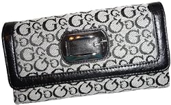 Guess Wallet Jezebel Signature Logo Black