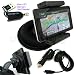 Chargercity OEM Beanbag Friction Mount Kit for Garmin Nuvi 3790 3790T 3760 3760T 3750 3750T 3710 3710T 3700 3700T GPS w/ Micro USB Card Reader, Bracket Cradle, Car Charger Vehicle Power Cable & Portable Garmin Dashboard Friction Mount (Manufacture Direct Replacement Warranty)