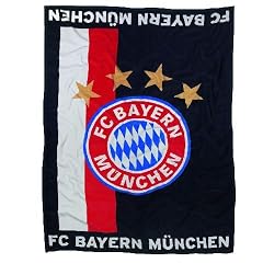 FC Bayern M�nchen Decke Black Logo