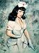 Bettie Page- Nurse Bettie 30'' x 40'' Textile/Fabric Poster