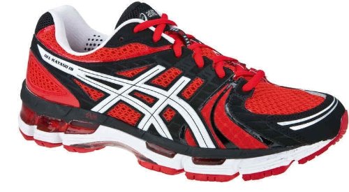 asics GEL-KAYANO 18 LAUFSCHUHE HERREN rot - 44,0