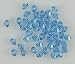 48 4mm Swarovski crystal bicone 5301 Aquamarine beads