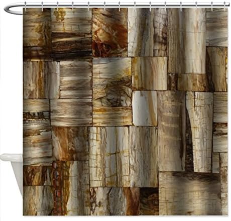 Custom Retro Paisley Pattern Waterproof Fabric Thickened Shower Curtain Bathroom 71(W)x79(L)