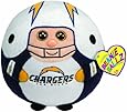 Ty Beanie Ballz San Diego Chargers - NFL Ballz