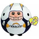 Ty Beanie Ballz San Diego Chargers - NFL Ballz