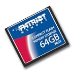 Patriot Signature 64 GB 266x CompactFlash Memory Card PSF64G266CF $176.00