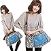 Women Ladies Girls Fashion Retro Hobo Satchel Canvas Tote Messenger Rivet Leather Purse Shoulder Bag Handbag
