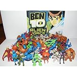 Ben 10 Alien Force Mega Set Playset of 50 Alien Toy Figures Party Favors with Bonus Ben 10 Figure and Wristband!
