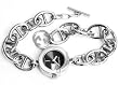Gucci Women's Stainless Steel Black Dial Watch #YA107509 Gucci Women's Stainless Steel Black Dial Watch #YA107509