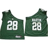 Curtis Martin #28 New York Jets NFL Girls/Junior One shoulder Jersey( Medium 8-9 ) By Reebok