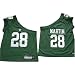 Curtis Martin #28 New York Jets NFL Girls/Junior One shoulder Jersey( Medium 8-9 ) By Reebok