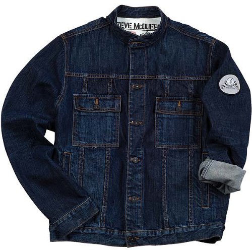 Troy Lee Designs The McQueen Men's Casual Wear Jacket - Denim / X-Large