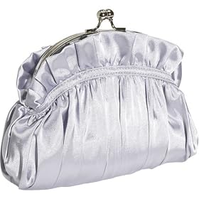 J. Furmani Silk Satin Clutch Bag