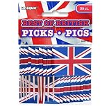 UNIQUE PARTY UNION JACK FLAG PICKS PK30
