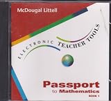 Passport to Mathematics Book 1 Electronic Teacher Tools